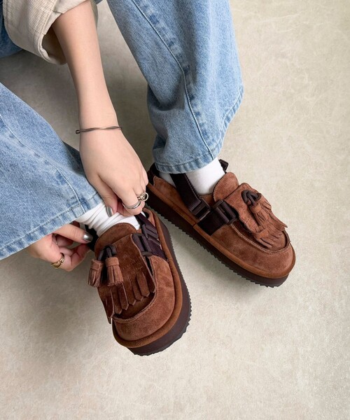SHAKA（シャカ）の「【SHAKA/シャカ】 MOC MULE TASSEL SUEDE（その他