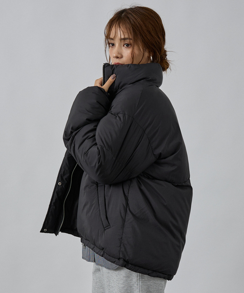 abahouse mavie（アバハウスマヴィ）の「中綿オーバースタンドブルゾン（ブルゾン・レディース・ブラック/ブラウン/クリーム・フリー）」の12枚目の写真