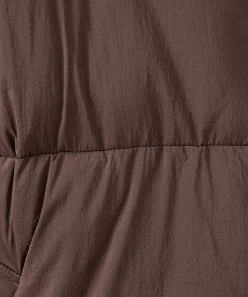 abahouse mavie（アバハウスマヴィ）の「中綿オーバースタンドブルゾン（ブルゾン・レディース・ブラック/ブラウン/クリーム・フリー）」の19枚目の写真