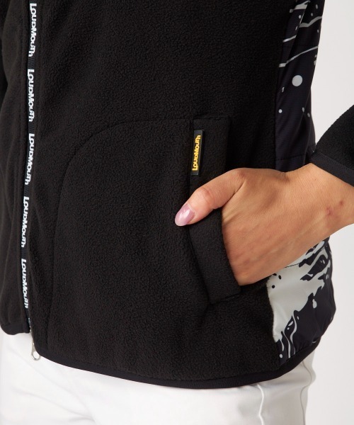 LOUDMOUTH ラウドマウス ゴルフウェア 中綿入り ストレッチ 総柄