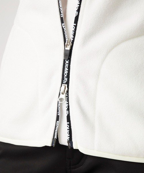 Loudmouth(ラウドマウス)の「LOUDMOUTH ラウドマウス ゴルフウェア 中綿入り ストレッチ 総柄 ハイネック フルジップ ブルゾン(ブルゾン・レディース・オレンジ系その他/ブラック系その他/ホワイト系その他・LL/M/L/S)」の12枚目の写真