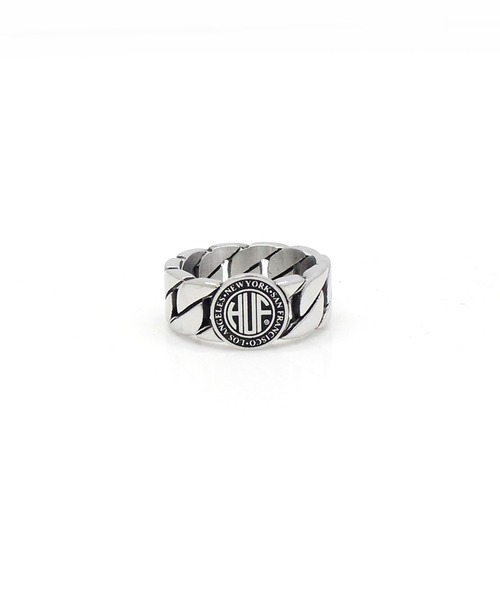 HUF（ハフ）の「リージョナルキューバリンクリング 指輪 REGIONAL CUBAN LINK RING（リング・メンズ・シルバー/ゴールド・7/8/9）」の8枚目の写真