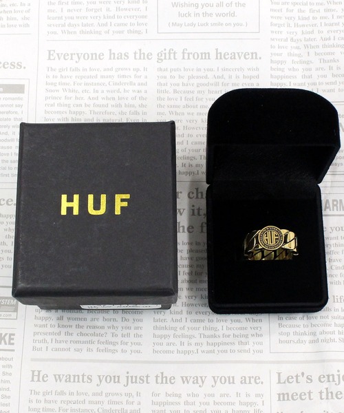 HUF（ハフ）の「リージョナルキューバリンクリング 指輪 REGIONAL CUBAN LINK RING（リング・メンズ・シルバー/ゴールド・7/8/9）」の10枚目の写真