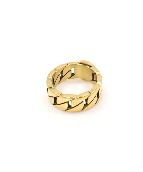 HUF（ハフ）の「リージョナルキューバリンクリング 指輪 REGIONAL CUBAN LINK RING（リング・メンズ・シルバー/ゴールド・7/8/9）」の15枚目の写真