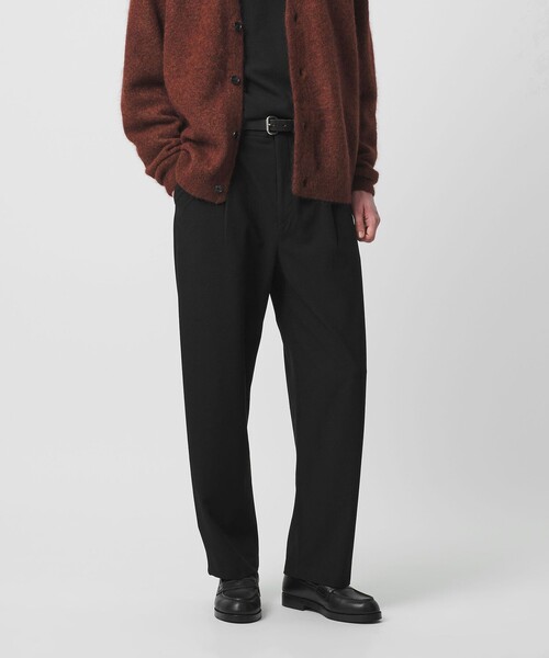 BEAUTY&YOUTH UNITED ARROWS（ビューティーアンドユースユナイテッドアローズ）の「ウーリー バレル 1プリーツ スラックス NO.9（スラックス・メンズ・ダークグレー/ブラック・L/XL/M/S）」の7枚目の写真