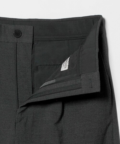 BEAUTY&YOUTH UNITED ARROWS（ビューティーアンドユースユナイテッドアローズ）の「ウーリー バレル 1プリーツ スラックス NO.9（スラックス・メンズ・ダークグレー/ブラック・L/XL/M/S）」の17枚目の写真