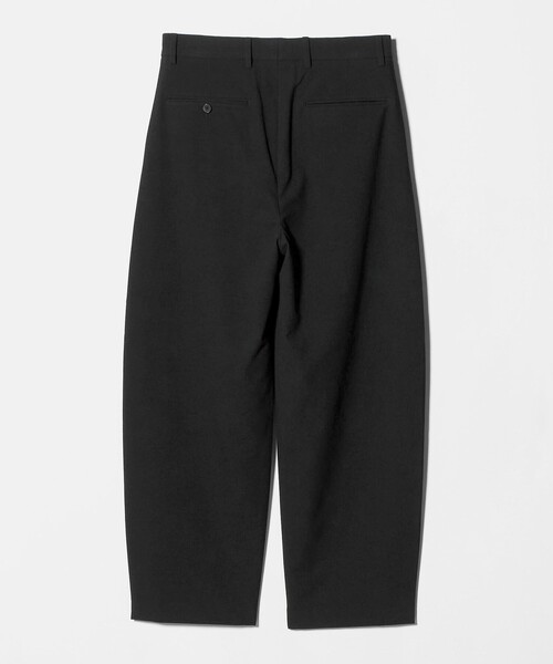 BEAUTY&YOUTH UNITED ARROWS（ビューティーアンドユースユナイテッドアローズ）の「ウーリー バレル 1プリーツ スラックス NO.9（スラックス・メンズ・ダークグレー/ブラック・L/XL/M/S）」の21枚目の写真