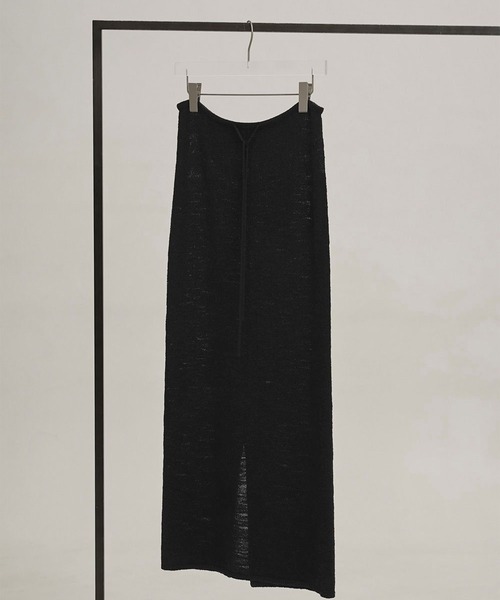 TODAYFUL(トゥデイフル)の「【TODAYFUL/トゥデイフル】Miniboucle Knit Skirt/ニットスカート(スカート・レディース・キナリ/ダークグレー/チョコ・36/38)」の17枚目の写真