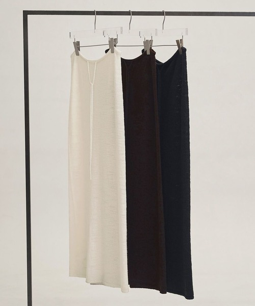 TODAYFUL(トゥデイフル)の「【TODAYFUL/トゥデイフル】Miniboucle Knit Skirt/ニットスカート(スカート・レディース・キナリ/ダークグレー/チョコ・36/38)」の19枚目の写真