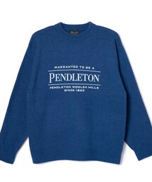 PENDLETON（ペンドルトン）の「【PENDLETON/ペンドルトン】 ロゴプリントクルーネックニット(7GG)（ニット/セーター）」