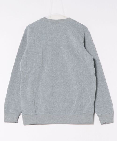 Kappa(カッパ)の「Kappa カッパ 軽量 裏起毛 クルーネック スウェット トレーナー(スウェット・メンズ・ブラック/カーキ/杢グレー・M/L/LL)」の4枚目の写真