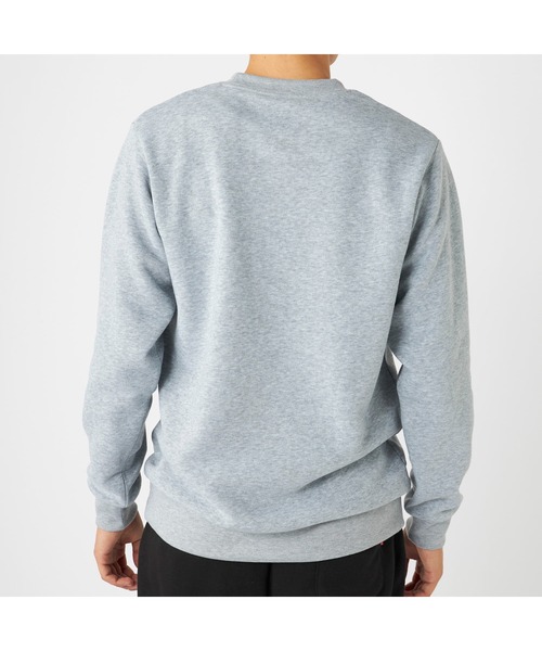 Kappa(カッパ)の「Kappa カッパ 軽量 裏起毛 クルーネック スウェット トレーナー(スウェット・メンズ・ブラック/カーキ/杢グレー・M/L/LL)」の22枚目の写真