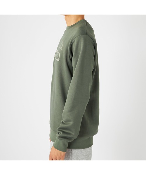 セール】Kappa カッパ 軽量 裏起毛 クルーネック スウェット