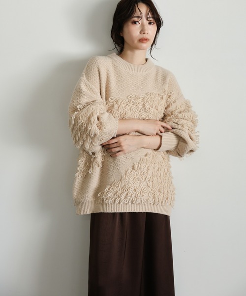 select MOCA Et(セレクトモカエト)の「【Et】Satin Washer Narrow Skirt(スカート・レディース・ブラウン/ベージュ/ブラック・LARGE/MEDIUM)」の21枚目の写真
