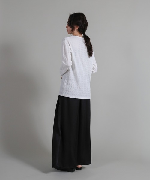 select MOCA Et(セレクトモカエト)の「【Et】Satin Washer Narrow Skirt(スカート・レディース・ブラウン/ベージュ/ブラック・LARGE/MEDIUM)」の13枚目の写真
