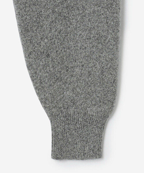 Glenmac | ジーロンラム クルーネックサドルニット WOMEN（ニット