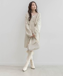 カーディガンセットミニワンピース