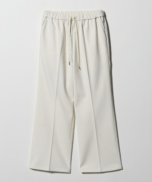 A DAY IN THE LIFE UNITED ARROWS(アデイインザライフユナイテッドアローズ)の「ウラケ ワイドパンツ‐ウォッシャブル‐<A DAY IN THE LIFE>(その他パンツ・レディース・ネイビー/ダークグレー/ダークブラウン/オフホワイト・36/38/40)」の2枚目の写真