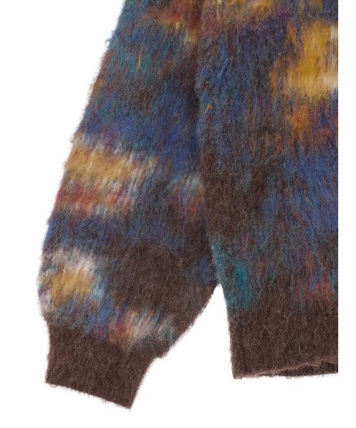 Ameri（アメリ）の「WILTED FLOWER MOHAIR JACQUARD KNIT TOP（ニット