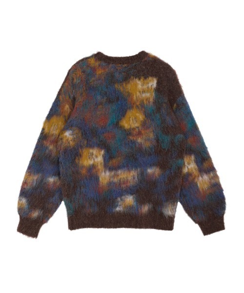 トップス WILTED FLOWER MOHAIR JACQUARD KNIT TOP セール】WILTED FLOWER MOHAIR JACQUARD KNIT TOP（ニット/セーター