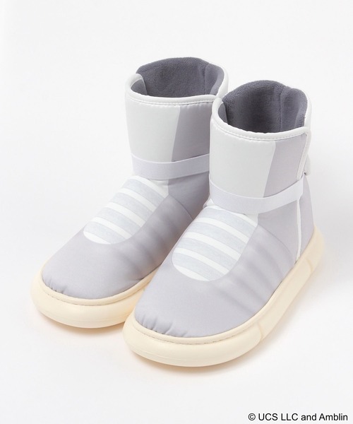 niko and...（ニコアンド）の「【バック・トゥ・ザ・フューチャー】コラボ ルームシューズ（ルームシューズ/スリッパ・レディース・グレー・MEDIUM/LARGE）」の5枚目の写真