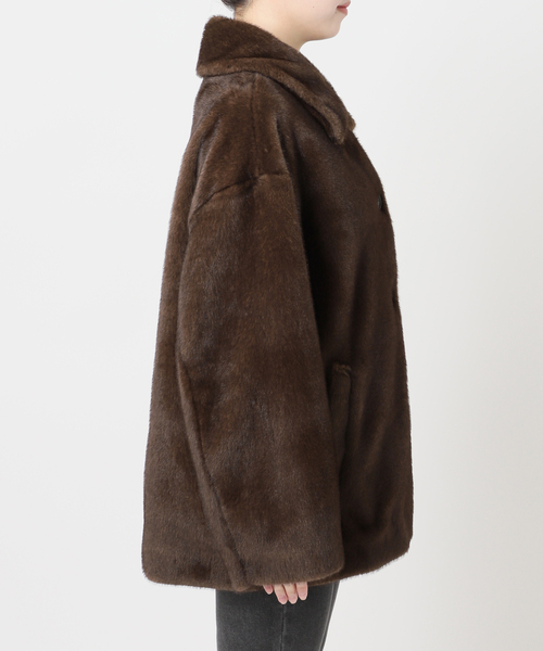 JOURNAL STANDARD relume(ジャーナルスタンダード レリューム)の「ファーブルゾン(ブルゾン・レディース・ブラウン・FREE)」の12枚目の写真