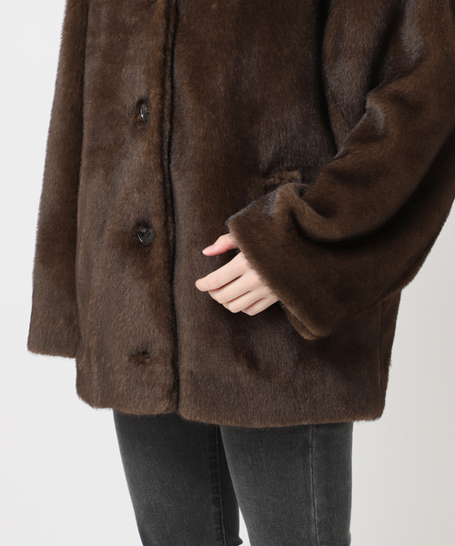 JOURNAL STANDARD relume(ジャーナルスタンダード レリューム)の「ファーブルゾン(ブルゾン・レディース・ブラウン・FREE)」の14枚目の写真