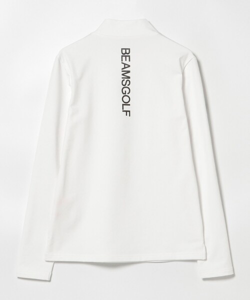 BEAMS GOLF(ビームスゴルフ)の「〈WOMEN〉ORANGE LABEL / ストレッチ 裏起毛 モックネックシャツ(Tシャツ/カットソー・レディース・ホワイト/チャコールグレー/ブラック・SMALL/MEDIUM/LARGE)」の6枚目の写真