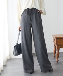 ウォームスドロストワイドパンツ