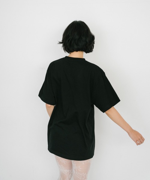 THEATRE PRODUCTS（シアタープロダクツ）の「THEATRE PRODUCTSロゴTシャツ（Tシャツ/カットソー・レディース・ホワイト/ブラック・FREE）」の16枚目の写真