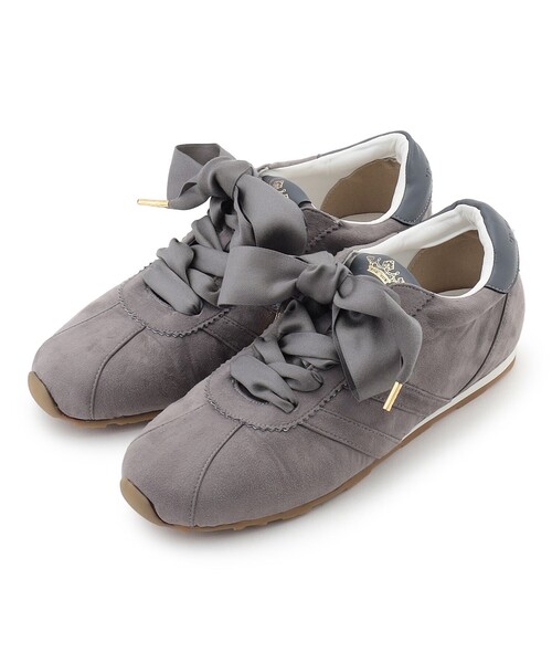TOCCA（トッカ）の「TOCCA LOGO SUEDELIKE SNEAKERS スニーカー（スニーカー・レディース・アイボリー系/ライトグレー系/ピンク系/ホワイト系/ブラック系・37/36/35/39/38）」の18枚目の写真