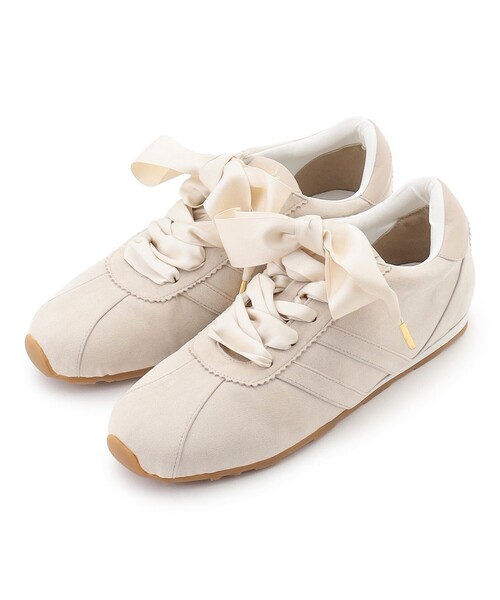 TOCCA（トッカ）の「TOCCA LOGO SUEDELIKE SNEAKERS スニーカー（スニーカー・レディース・アイボリー系/ライトグレー系/ピンク系/ホワイト系/ブラック系・37/36/35/39/38）」の19枚目の写真