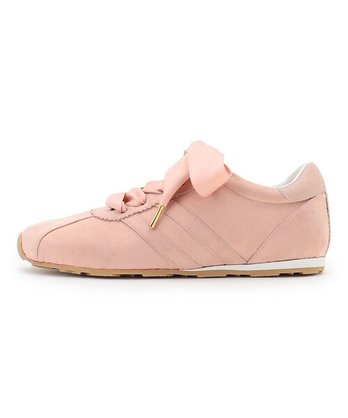 TOCCA（トッカ）の「TOCCA LOGO SUEDELIKE SNEAKERS スニーカー（スニーカー・レディース・アイボリー系/ライトグレー系/ピンク系/ホワイト系/ブラック系・37/36/35/39/38）」の9枚目の写真