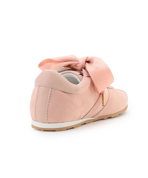 TOCCA（トッカ）の「TOCCA LOGO SUEDELIKE SNEAKERS スニーカー（スニーカー・レディース・アイボリー系/ライトグレー系/ピンク系/ホワイト系/ブラック系・37/36/35/39/38）」の10枚目の写真