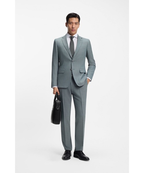 BOSS(ボス)の「シングルドキュメントケース レタリングロゴ(ビジネスバッグ・メンズ・ブラック・ONESIZE)」の6枚目の写真