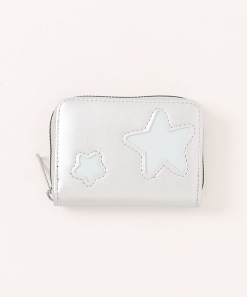 Port（ポート）の「【 Port / ポート 】 スターパッチ カードケース（カードケース・レディース・シルバー/ブラック・FREE）」の10枚目の写真