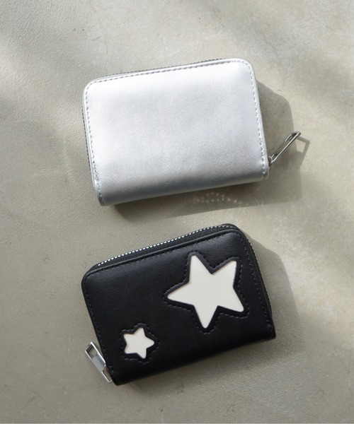 Port（ポート）の「【 Port / ポート 】 スターパッチ カードケース（カードケース・レディース・シルバー/ブラック・FREE）」の14枚目の写真