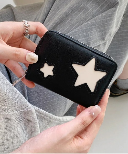 Port（ポート）の「【 Port / ポート 】 スターパッチ カードケース（カードケース・レディース・シルバー/ブラック・FREE）」の17枚目の写真