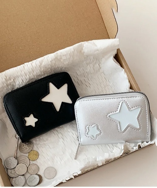 Port（ポート）の「【 Port / ポート 】 スターパッチ カードケース（カードケース・レディース・シルバー/ブラック・FREE）」の18枚目の写真