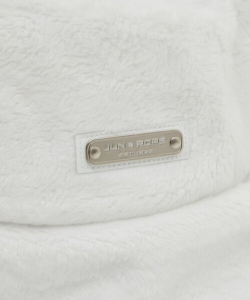 JUN&ROPE'（ジュンアンドロペ）の「ボアフリースハット/Oggi掲載（ハット・レディース・ホワイト/グレー/ブラック・FREE）」の13枚目の写真