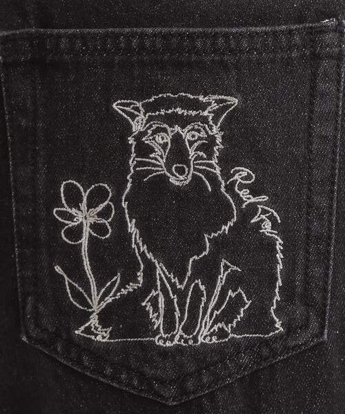 Cutie Blonde（キューティーブロンド）の「【旭山動物園応援商品】ポケット刺繍デニム（デニムパンツ・レディース・ブラック/ネイビー・03/04/01/02）」の16枚目の写真