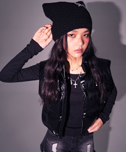 AVANDRESS(アバンドレス )の「Moonlight Vest BLACK(ダウンベスト・レディース・ブラック・FREE)」の3枚目の写真