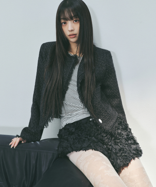 NICK&NICOLE(ニックアンドニコール)の「FLOWER MICRO SHORT PANTS_BLACK(その他パンツ・レディース・その他・FREE)」の7枚目の写真
