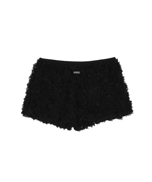 NICK&NICOLE(ニックアンドニコール)の「FLOWER MICRO SHORT PANTS_BLACK(その他パンツ・レディース・その他・FREE)」の3枚目の写真