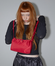 RENSE（レンセ）の「Box Belted Mini Bag Red（ショルダーバッグ）」