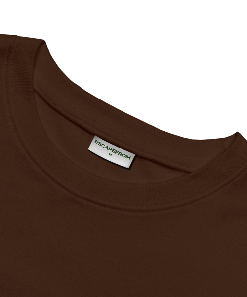 ESCAPEFROM(エスケープフロム)の「スターホエールプリントオーバーサイズ半袖Tシャツブラウン(Tシャツ/カットソー・レディース・その他・SMALL/MEDIUM/LARGE)」の4枚目の写真