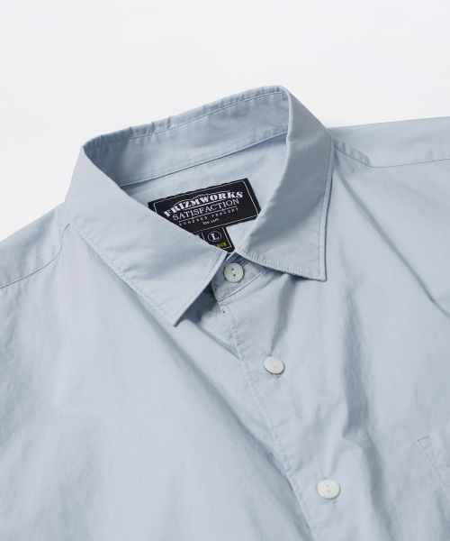 FRIZMWORKS(フリズムワークス)の「TYPEWRITER HALF SHIRT _ SKY(シャツ/ブラウス・メンズ・その他・MEDIUM/LARGE/X-LARGE)」の3枚目の写真