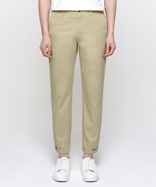 MUSINSA STANDARD(ムシンサスタンダード)の「テーパードチノパンツ【ベージュ】(その他パンツ・メンズ・その他・27/28/29/36/31/26/33/30/32/34/38)」の1枚目の写真