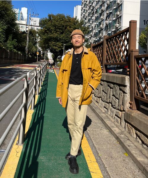 MUSINSA STANDARD(ムシンサスタンダード)の「テーパードチノパンツ【ベージュ】(その他パンツ・メンズ・その他・27/28/29/36/31/26/33/30/32/34/38)」の15枚目の写真