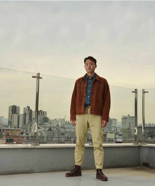 MUSINSA STANDARD(ムシンサスタンダード)の「テーパードチノパンツ【ベージュ】(その他パンツ・メンズ・その他・27/28/29/36/31/26/33/30/32/34/38)」の17枚目の写真
